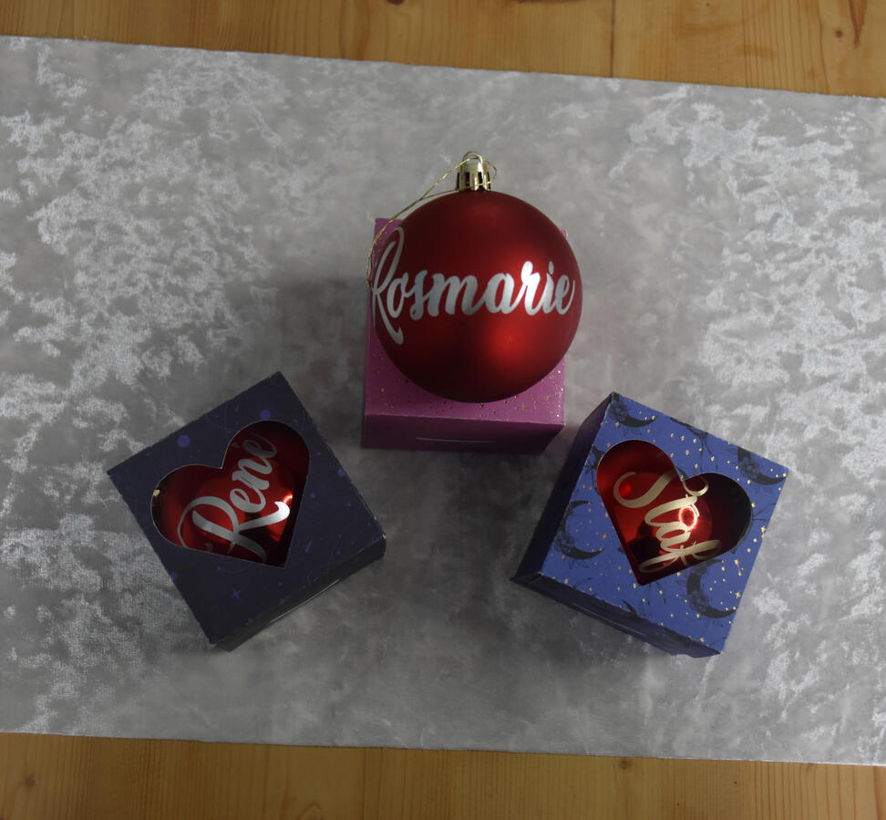 3 kerstballen 3 kerstballen
